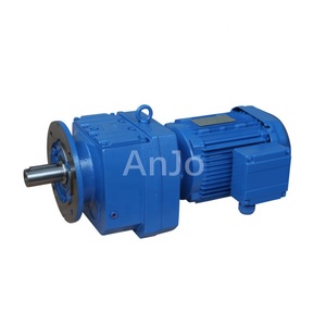 <span class=keywords><strong>Motorreductor</strong></span> de Engranajes Coaxiales Serie R, Caja de Engranajes Helicoidal en Línea R37 R47 R67 R77 R87 - Product Image 3