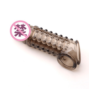 Anneau pénien avec points de stimulation pour adultes, design transparent, taille comme indiqué - Product Image 3