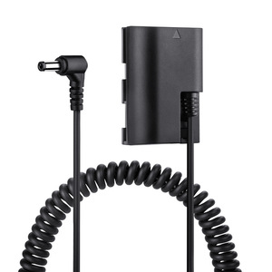 Lp E6 แบตเตอรี่จำลองสำหรับแคนนอน R5 R6 5D3 5D4 90D แหล่งจ่ายไฟดีซี 12V 2.0A ปลั๊กอินวัสดุเอบีเอส - Product Image 1