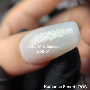 Deroi fabbrica all'ingrosso campione gratuito prodotti di bellezza gel luccicante di colore chiaro smalto per unghie gel uv con etichetta privata - Product Image 6