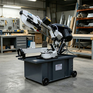 Machine à scier à ruban semi-automatique multifonctionnelle pour la découpe des métaux - Product Image 6