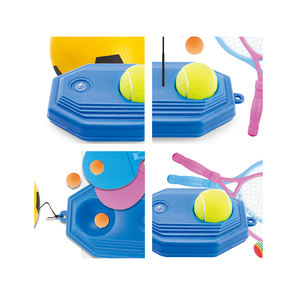 Badminton Tennis allenamento di Base con la corda elastica della palla pratica auto-dovere rimbalzo allenatore di Tennis Partner dispositivo di Sparring - Product Image 4