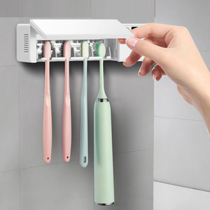 CDKMAX best hot selling product Bathroom accessories wall mount toothbrush holder uv toothbrush holder uv toothbrush