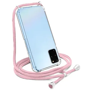 Xinge 2020 Nieuwe Ketting Crossbody Mobiele Telefoon Lanyard Airbag Tpu Case Voor Samsung Galaxy S20 Ultra Fundas Celular