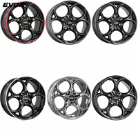 Jantes forgées EVOR 15 16 17 18 19 20 21 22 pouces en alliage d'aluminium, personnalisées, monobloc, deux pièces, pour Benz BMW