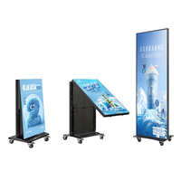 Schermo LED Pubblicitario Digitale Pieghevole Impermeabile per Interni ed Esterni con SDK IP65 per Negozi e Attività Commerciali
