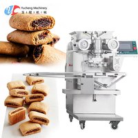 Machine à biscuits Newton de qualité industrielle, équipement de formage et d'enrobage de précision, production stable, ligne de production de biscuits Newton pour boulangerie