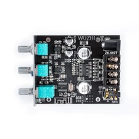 Module amplificateur numérique stéréo I-Circuit ZK-502MT 50W 2.0 pour montage en surface avec protection contre la surchauffe/surintensité