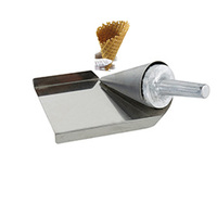 Kit complet de fabrication de cornets de crème glacée, rouleau à gaufres pour cornets, outil manuel de formage de cornets, petite ou grande taille