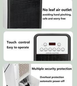 Nuevo Ventilador de Aire Acondicionado Portátil de Doble Uso 2025 con Enfriador Vertical y Control Remoto, Ventilador de Enfriamiento sin Aspas para Interiores - Product Image 3
