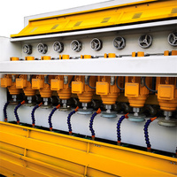 Machine à polir la pierre Hualong pour les bords de forme spéciale avec machine à collecteur de poussière pour le marbre, le granit au Liban Siemens