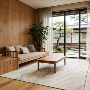 Alfombra Tejida Wilton, Directo de Fábrica, Moderna, Grande, Cuadrada, de Polipropileno, para Sala de Estar o Dormitorio - Product Image 1