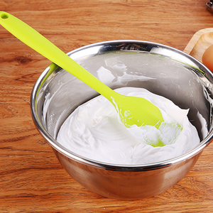 11Inch Bpa Free Một Mảnh Thiết Kế Rắn Chịu Nhiệt Không Dính Nhà Bếp Đồ Dùng <span class=keywords><strong>Silicone</strong></span> <span class=keywords><strong>Scraper</strong></span> Thìa Để Nướng Nấu Ăn - Product Image 6