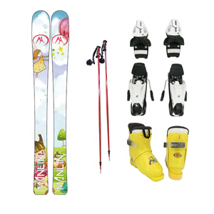 Oferta Especial: Set de Esquí <span class=keywords><strong>Usado</strong></span> para Estación de Esquí, Incluye Botas, Fijaciones y Bastones - Product Image 3