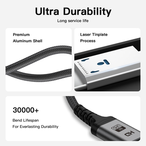 Uniean Nhà Máy Bán Buôn Hd 2M 3M 8K Dp1.4 Để Dp 60Hz Cáp <span class=keywords><strong>Div</strong></span> Cổng Hiển Thị Cáp Để 2.1 <span class=keywords><strong>Video</strong></span> Cáp Cho Điện Thoại Di Động Để Tv Ps5 - Product Image 6