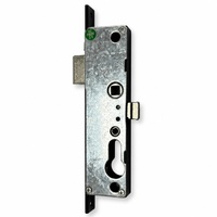 Serrure de porte de sécurité à charnière en alliage de zinc et acier inoxydable, style australien, avec chaîne verrouillable, installation facile, conception personnalisée, vente en gros