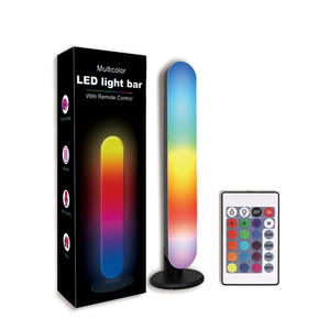 Bande lumineuse LED intelligente avec télécommande, lampe de bureau RVB, lumière de ramassage de nuit pour jeux TV atmosphère décoration de la maison - Product Image 1