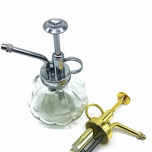 Pulverizador de cabeza de cobre para plantas, botella pulverizadora de vidrio con cierre acanalado, Color dorado, todos los rayos Uv, 33mm - Product Image 5