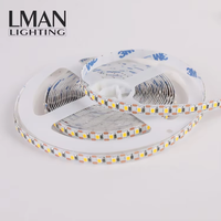 Bande lumineuse LED pour décoration intérieure, haute luminosité, plaque nue, IP65, 8 mm, 120 LED/m, DC24V, 10W/m, SMD2835