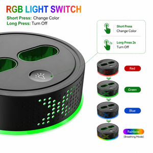 Station de charge de batterie avec contrôleur d'éclairage RGB <span class=keywords><strong>2</strong></span> en 1 avec batterie Ni-MH pour Xbox Series X/S et Xbox One - Product Image 5