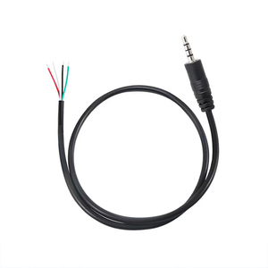 Car AUX Stereo Jack 3.5MM Audio Cable 3.5mm 2.5mm Male Female Stereo Mono Jack to Open Soldering End Aux Audio Cable - Product Image 1