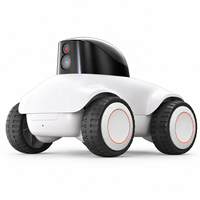 Intelligenter Haustier-Roboter mit Kamera, 2,5K HD Mobiler Begleiter mit Laserspielzeug, Aufhellungslicht, Zwei-Wege-Audio, WiFi6 für Katzen- und Hundehausüberwachung