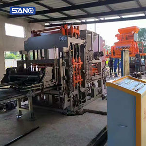 Produzione di 20000 pezzi di blocchi al giorno macchina Per la produzione di mattoni QT10-15 colorati blocchi di pavimentazione che fanno macchina macchina blocco di cemento linea - Product Image 2