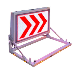 Señalización de Mensajes Variables Dinámicos LED para Vehículos, Metálica, Reflectante Solar, para Control de Tráfico y Seguridad Vial - Product Image 1
