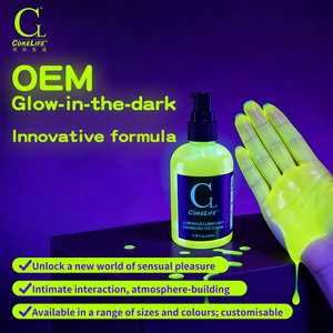 COKELIFE ISO22716 OEM <span class=keywords><strong>Gel</strong></span> Lubricante Luminoso Conductivo Nocturno al por Mayor a Base de Agua para Sexo Femenino - Product Image 1
