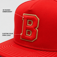 Casquette de baseball sportive en coton à 5 panneaux réglable, avec logo brodé 3D en tissu éponge/velours, personnalisable, haute qualité, prix usine
