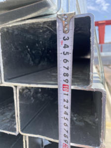 Tubo Quadrato in Acciaio Zincato da <span class=keywords><strong>3</strong></span> e <span class=keywords><strong>4</strong></span> Pollici, Tubo in Acciaio Tubolare Quadrato Zincato 150x150, Tubo Zincato - Product Image 1