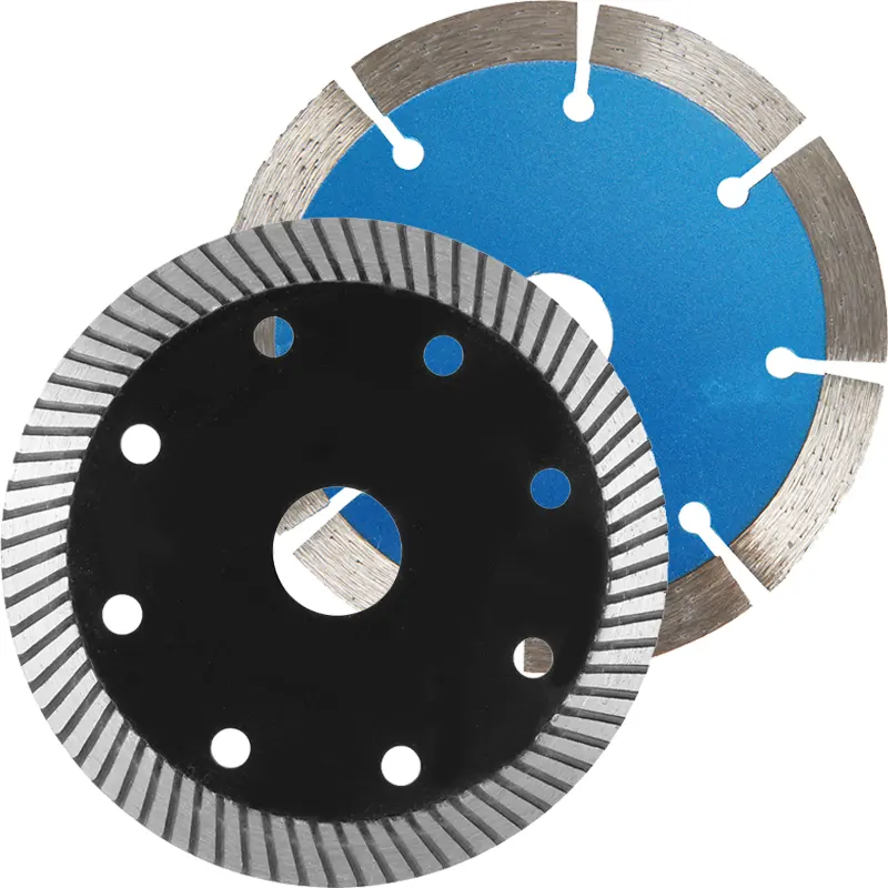 Lame de scie à disque diamant 4 '',4.5'',5 '',7'' lame de scie circulaire diamant pour marbre, pierre, béton, briques, cloisons sèches