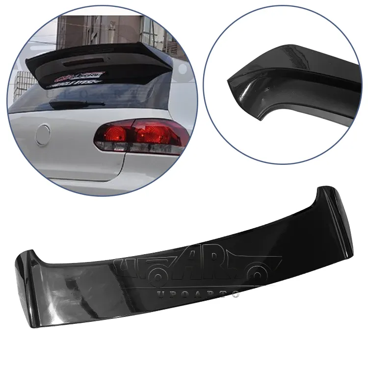 China Fabrikant Goede Prestaties Automotive Onderdelen Abs Carbon Fiber Osir Stijl Dakspoiler Voor Vw Golf 5 Gti 2003-2008