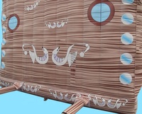 Bonne qualité bateau de pirate gonflable à vendre