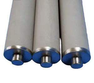 Trung Quốc bán hàng trực tiếp 1 micron 5 micron 25 micron tinh khiết Titanium SS316L Đồng xốp thiêu kết ống lọc