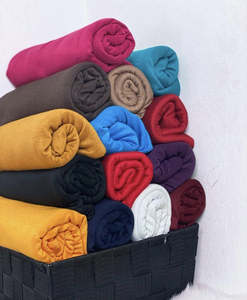 <span class=keywords><strong>YOMO</strong></span> 4 unids/caja musulmán Jersey Hijab bufanda Color sólido islámico largo Hijab chales envolturas pañuelo para la cabeza Foulard Femme caja de regalo - Product Image 6