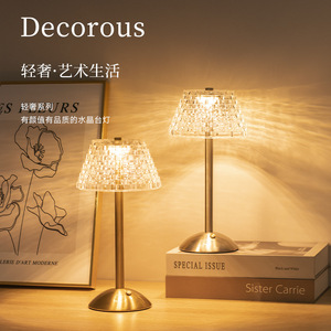 Lampada da Tavolo a LED Creativa, Lampada da Scrivania, Luce da Caffè, Lussuosa e Semplice, Luce Notturna Personalizzata <span class=keywords><strong>Poldina</strong></span>, Origine Guangdong - Product Image 2