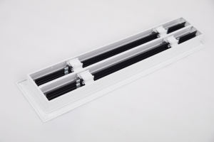 Nhà Máy Cung Cấp Tuyến Tính Khe Cắm Khuếch Tán Bất Kỳ Khe Cắm Bất Kỳ Kích Thước Nhôm Trần Tuyến Tính Khuếch Tán Không Khí Thông Gió Lưới Tản Nhiệt - Product Image 3