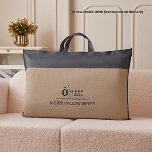 Gối đơn lõi <span class=keywords><strong>Tote</strong></span> Túi không dệt vải dây kéo lưu trữ cho nhà dệt gấp phòng khách tổ chức bao bì túi - Product Image 4