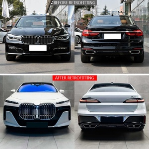 Kit de carrosserie G70 2023 pour BMW Série 7 G12 (2016-2022) : Amélioration avec pare-chocs avant, phares, capot, pare-chocs arrière et feux arrière - Product Image 2