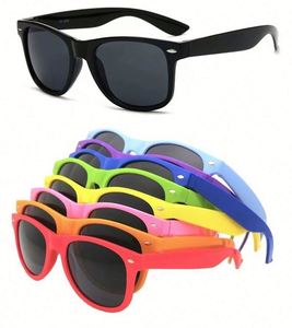 2025 Custom Polarized Sunglasses for Men Women Stylish Small Square <b>Frame</b> in Yellow Red Blue Custom Logo for Promotional Gifts - Product Image 1