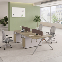 Fabricant chinois de meubles de bureau, tables de conférence de 4 à 5 m de long, pour salle de réunion et bureau, bureau de réunion en bois