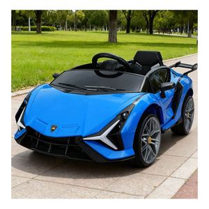 รถยนต์ไฟฟ้าสำหรับเด็กอายุ 2-4 ปี ขับเคลื่อนกลางแจ้ง 4 ล้อ ยางเสริมพิเศษ ลดการสั่นสะเทือน เคลื่อนที่มั่นคง - Product Image 1