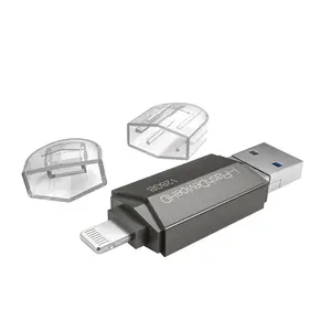 Giá thấp OTG USB Flash Drive Micro lightningthumb Stick Pen Drive Memoria cho iPhone và iPad
