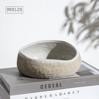 Merlin Living Scratch Design Bol à fruits Nordic Home Decor Articles pour le salon Chaozhou Omaysn Céramique Usine Vente en gros