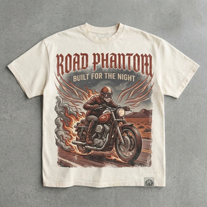 Camiseta de Alta Calidad, 300GSM, Algodón Grueso, Lavado Desgastado, Hombros Caídos, Corte Cuadrado, Camiseta Gráfica para Hombre - Product Image 1