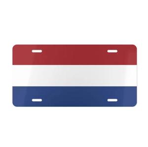 ป้ายทะเบียนรถลายธงชาติคูราเซา 2026 สำหรับวันที่ 48 ของการแข่งขันฟุตบอล ขนาด 6x12 นิ้ว สำหรับติดด้านหน้ารถยนต์ ของตกแต่งรถยนต์ - Product Image 4