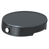 Crêpière électrique Portable professionnelle, antiadhésif, réglable et automatique, Commercial
