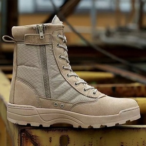 Scarponi Tattici <span class=keywords><strong>da</strong></span> <span class=keywords><strong>Uomo</strong></span> per Escursionismo - <span class=keywords><strong>Scarpe</strong></span> <span class=keywords><strong>da</strong></span> Allenamento Comode, Leggere e di Alta Qualità per Tutte le Stagioni (Autunno, Inverno, Estate) - Product Image 4