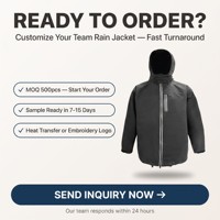 Veste de pluie personnalisée pour camping et randonnée, imperméable, respirante, avec coutures scellées et capuche, pour activités de plein air